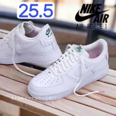 【新品25.5cm】NIKE｜エアフォース１'07｜ホワイト/グリーン