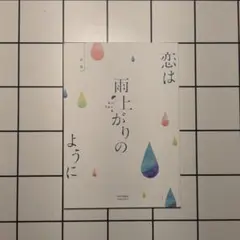 恋は雨上がりのように　映画パンフレット