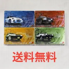 34【送料無料】稀少！VHS★頭文字D★SECOND STAGE 4巻