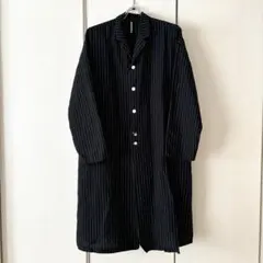 FRAPBOIS ストライプ　薄手ロングジャケット