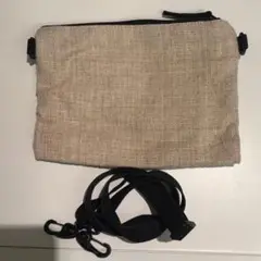 貴重【found muji青山 限定販売 サコッシュ】ショルダーバッグ ポーチ