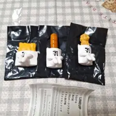 セブンイレブン限定　まちぼうけ　揚げ鶏　BIGポークフランク　からあげ棒　3点