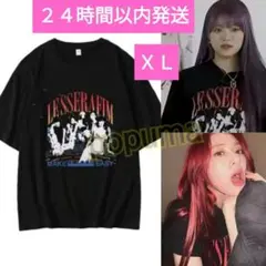 LE SSERAFIM x Peaches Tシャツ 【Mサイズ】 LE SSERAFIM×Peaches.のCollab Merch.をスニダンが運営する