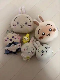 ちいかわ うさぎ ぬいぐるみ キーホルダー パスケース