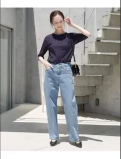 SLOBE IENA LE DENIM ストレートデニム 40