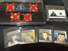 不動峰中　ピンズ、特典ポイントカード、シールセット