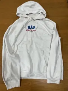 00s GAP ロゴドン パーカー L ホワイト y2k 古着　29のサムネイル