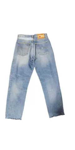 TOMMY JEANS ヴィンテージ風 クロップド デニム カットオフ Sのサムネイル