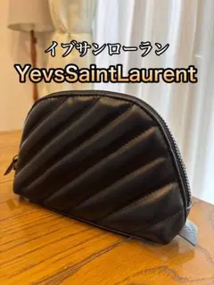 イヴ・サンローラン ブラックポーチ　未使用