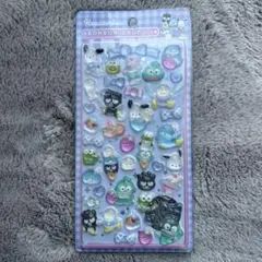 ボンボンドロップシール サンリオ、はぴだんぶい　　ぷくぷくシール