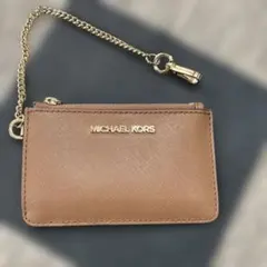 MICHAEL KORS パスケース 定期入れ チェーン付き