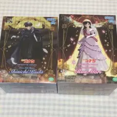 名探偵コナン　XrossLink フィギュア　工藤新一　毛利蘭　2種セット