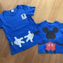 親子お揃いミッキーTシャツ