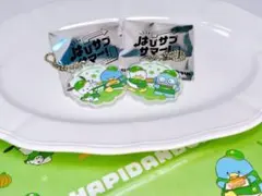サンリオ はぴだんぶい サブウェイ アクリルキーホルダー 2点セット