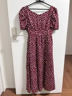 グレイル　さくらんぼフレアワンピース