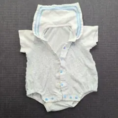 Little Miffy うさぎ柄ロンパース