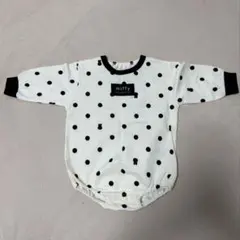 新品未使用 タグ付き miffy 水玉ロンパース 80cm
