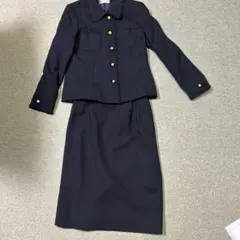 ネイビー ジャケット スカート セットアップ