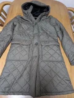 極美品　マッキントッシュ 裏ボア キルティングコート フード ロング