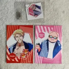 ドズル社ローソンコラボキーホルダー　ブロマイド　3点セット