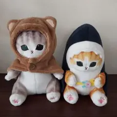 モフサンド 一番くじ おくるみくまにゃん&サメにゃん ぬいぐるみ セット