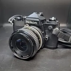 NIKON ニコン FE 一眼レフカメラ レンズ付き 35~70mm 1:3.5 Nikon ニコン FE + 35-105mm F3.5-4.5 + 35-70mm F3.5-4.8 一眼