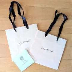 JILLSTUART ショッパー 紙袋 メッセージカード 3点セット