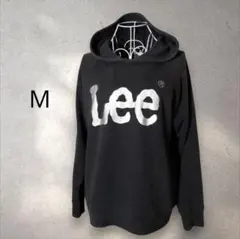 Lee　リー　グレー　シルバーロゴ　パーカー　フーディー　レディスM
