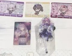 姫森ルーナ 猫又おかゆ 夏色まつり 鷹嶺ルイ アクスタ カードダス ファイル
