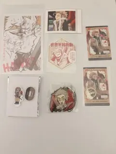 僕のヒーローアカデミア　ホークス　7点セット　お守りステッカーコレクション