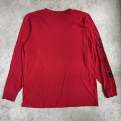 Carhartt レッド　長袖カットソー　ビッグサイズ　L