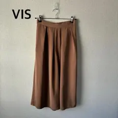 VIS ビス ガウチョパンツ キャメル S
