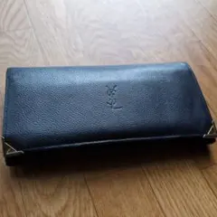 【大人気】イヴサンローラン　レザー　手帳カバー　ブラック　希少モデル　良品 2025年最新】イブサンローラン手帳カバーの人気アイテム - メルカリ