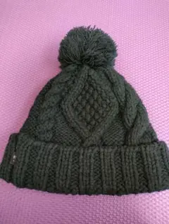 ロデオクラウンズ ポンポン付ニット帽