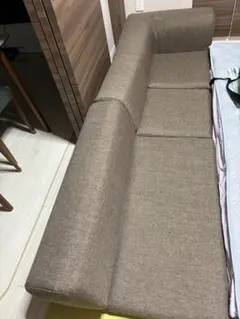奈良県　ニトリ３人掛けソファ ブラウン　中古 奈良県引取 ニトリ3人掛けソファ ブラウン 中古 - メルカリ