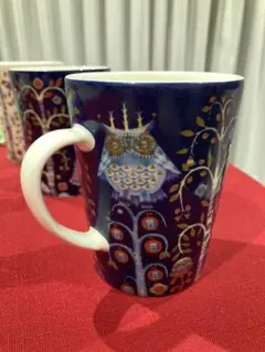 iittala タイカ　フクロウマグカップ紺色400ml