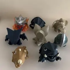 ✴︎ガメラ　ソフビいろいろ8体　ギロン　バルゴン　レギオン　バイラス
