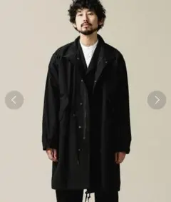 NANO universe ¥15,950 TRUE COTTON モッズコート