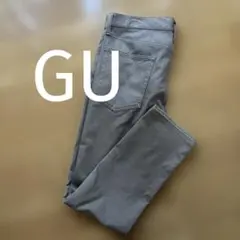 GU メンズ チノパンツ グレー 32インチ