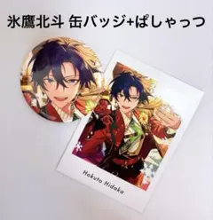 氷鷹北斗 缶バッジ ぱしゃっつ