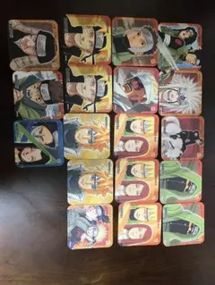 NARUTO 疾風伝 コースター 10種全種類セットポストカード５種全種類セット NARUTO 疾風伝 コースター 10種全種類セットポストカード5種全種類