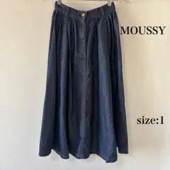 MOUSSY デニムスカート　ボリューム感たっぷり