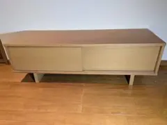 ☆☆超美品　無印良品　木製AVラック　幅110cm　テレビボード　テレビ台 Amazon｜無印良品 木製AVラック・幅110cm・ウォールナット材 幅110
