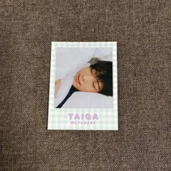 Myojo 2026年2月号 ちっこい版 渡邉大我 寝顔＆寝相カード