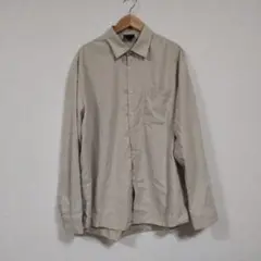 SAFENZYO ベージュ 長袖シャツ