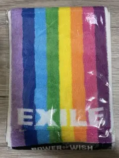 EXILE POWER OF WISH フラワータオル