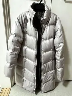 ダウン コート リバーシブル 9号 カーキ ベージュ