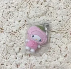 【新品未開封】サンリオ　ちびっとも　マイメロディ キーホルダー 和菓子