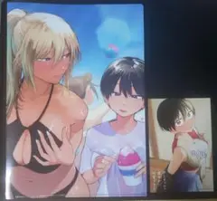 ボーイッシュ女子が可愛すぎる　特典　クリアファイル　イラストカード