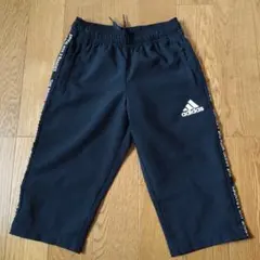 【美品】adidas ハーフパンツ 140 ブラック
